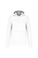 Biologische Kinder Hoodie kariban K4029 WHITE